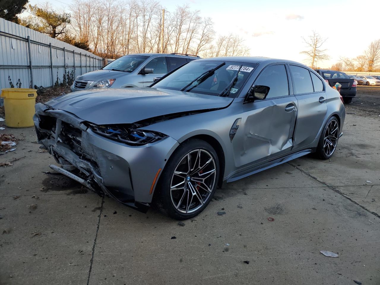 2024 BMW M3 COMPETITION VIN:WBS43AY06RFS07837