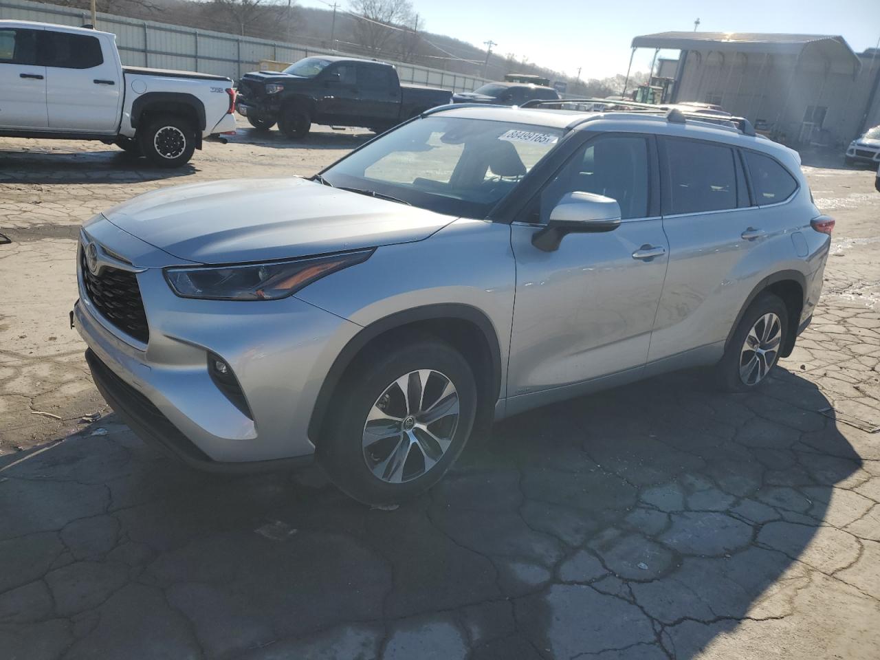 2022 TOYOTA HIGHLANDER HYBRID XLE VIN:5TDGBRCH5NS558171