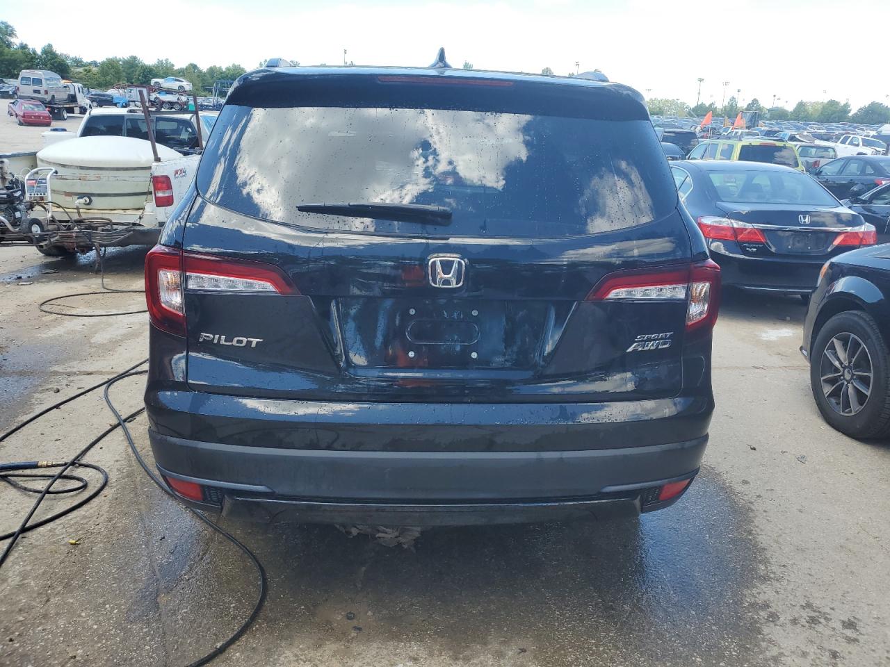 2022 HONDA PILOT SPORT VIN:5FNYF6H33NB073570