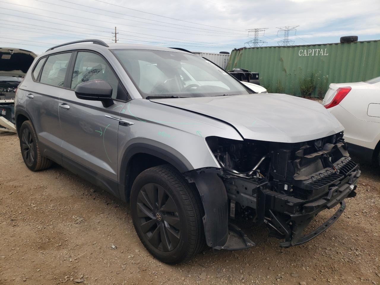 2022 VOLKSWAGEN TAOS S VIN:3VVDX7B23NM012668