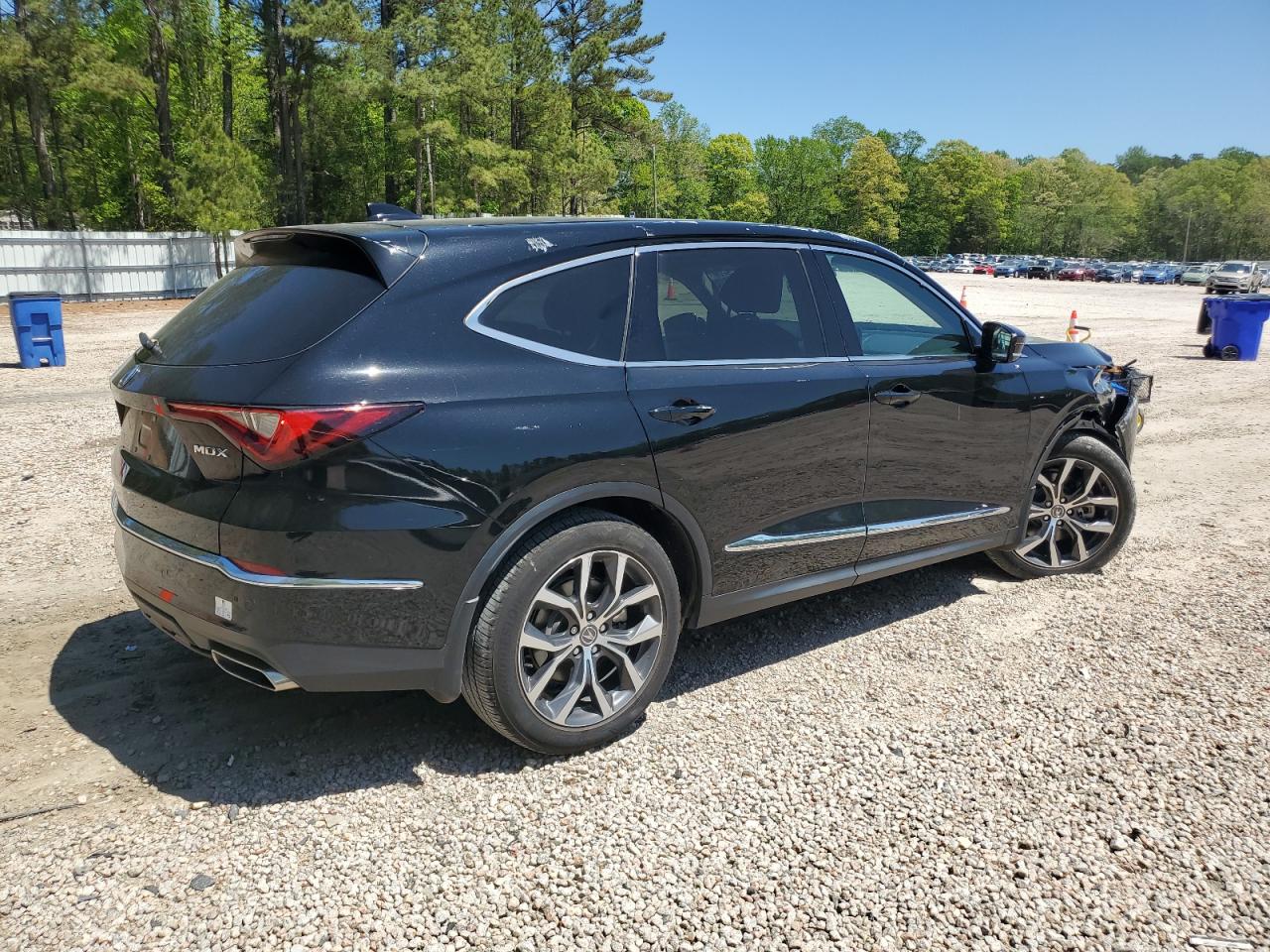 2022 ACURA MDX TECHNOLOGY VIN:5J8YD9H44NL001310