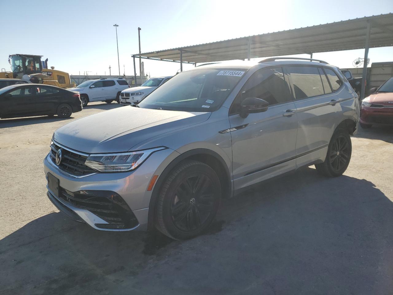 2022 VOLKSWAGEN TIGUAN SE R-LINE BLACK VIN:3VVCB7AXXNM145516