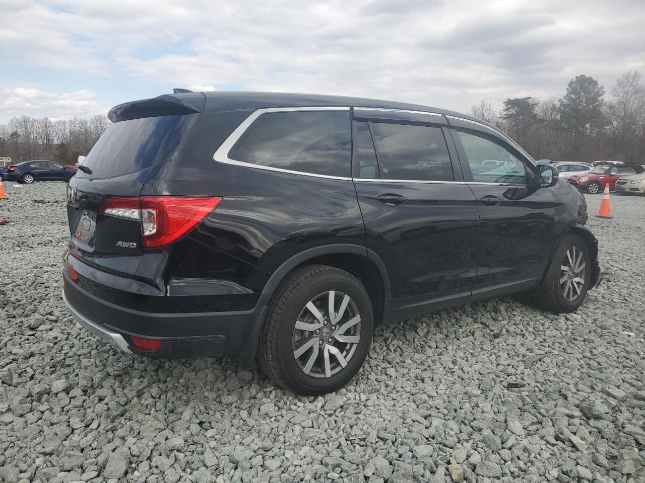 2022 HONDA PILOT EXL VIN:5FNYF6H58NB017092