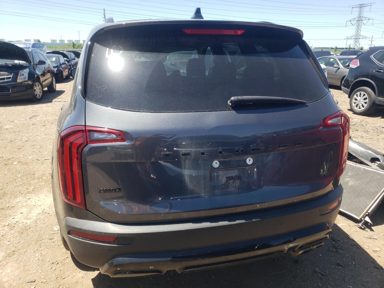 2022 KIA TELLURIDE SX VIN:5XYP5DHC2NG262478