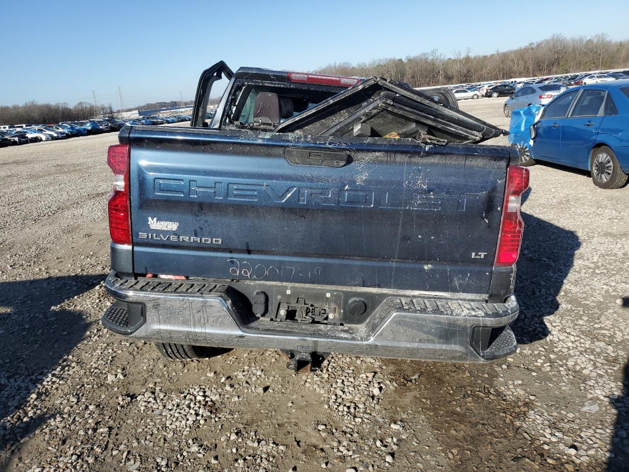 2022 CHEVROLET SILVERADO LTD K1500 LT-L VIN:1GCPYJEK1NZ102885