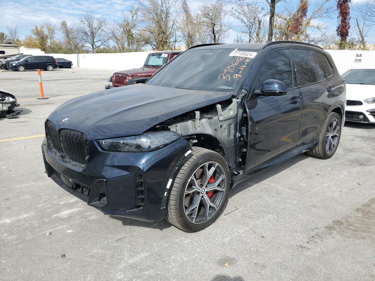 2024 BMW X5 XDRIVE40I VIN:5UX23EU05R9V60384