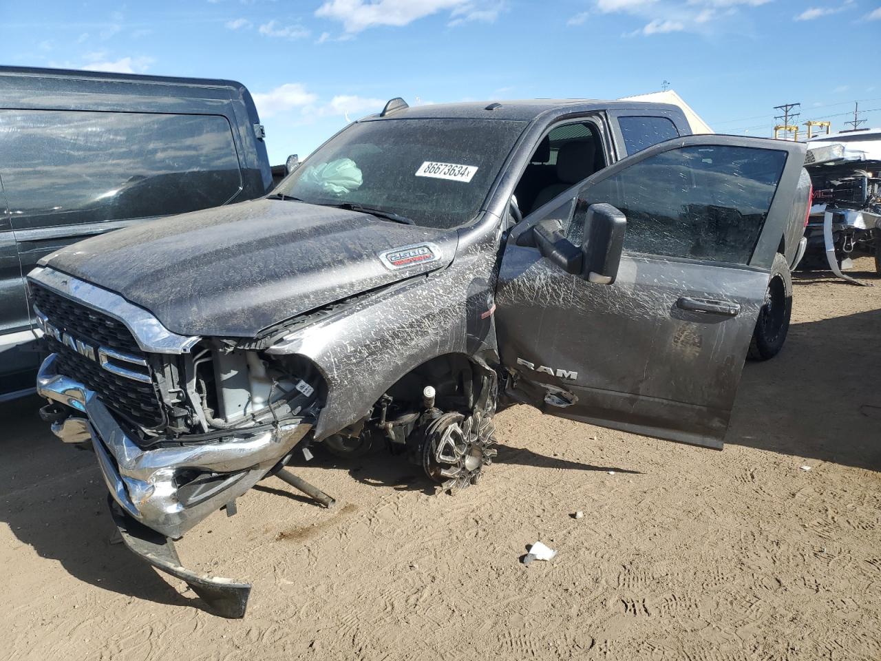 2022 RAM 2500 BIG HORN/LONE STAR VIN:3C6UR5DL4NG263157