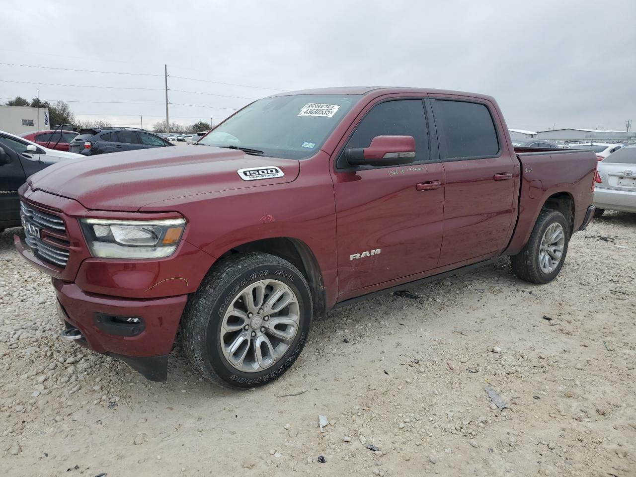 2023 RAM 1500 LARAMIE VIN:1C6SRFJT0PN629501