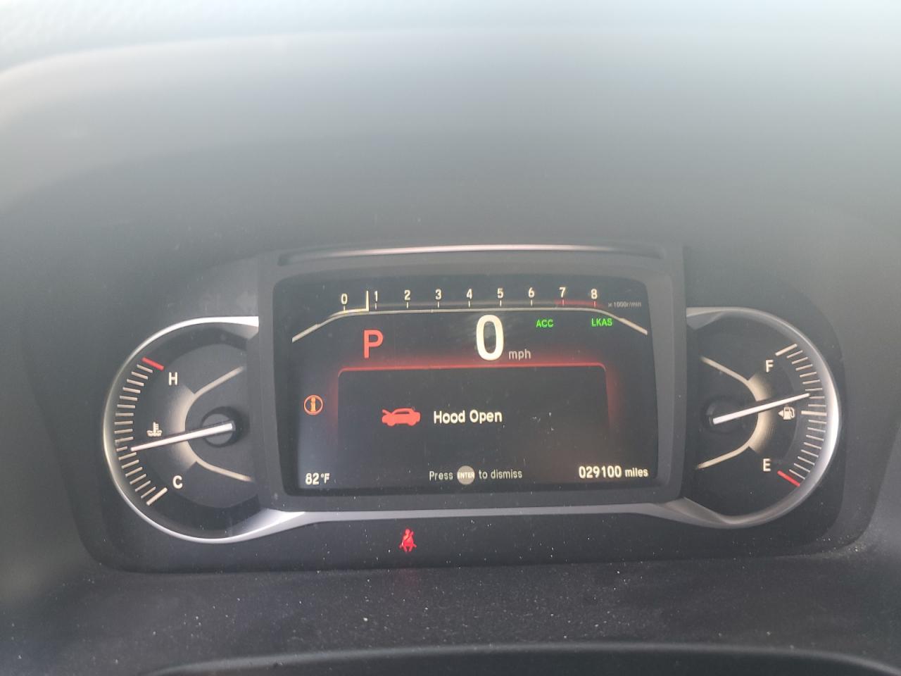 2022 HONDA PASSPORT EXL VIN:5FNYF8H53NB002771