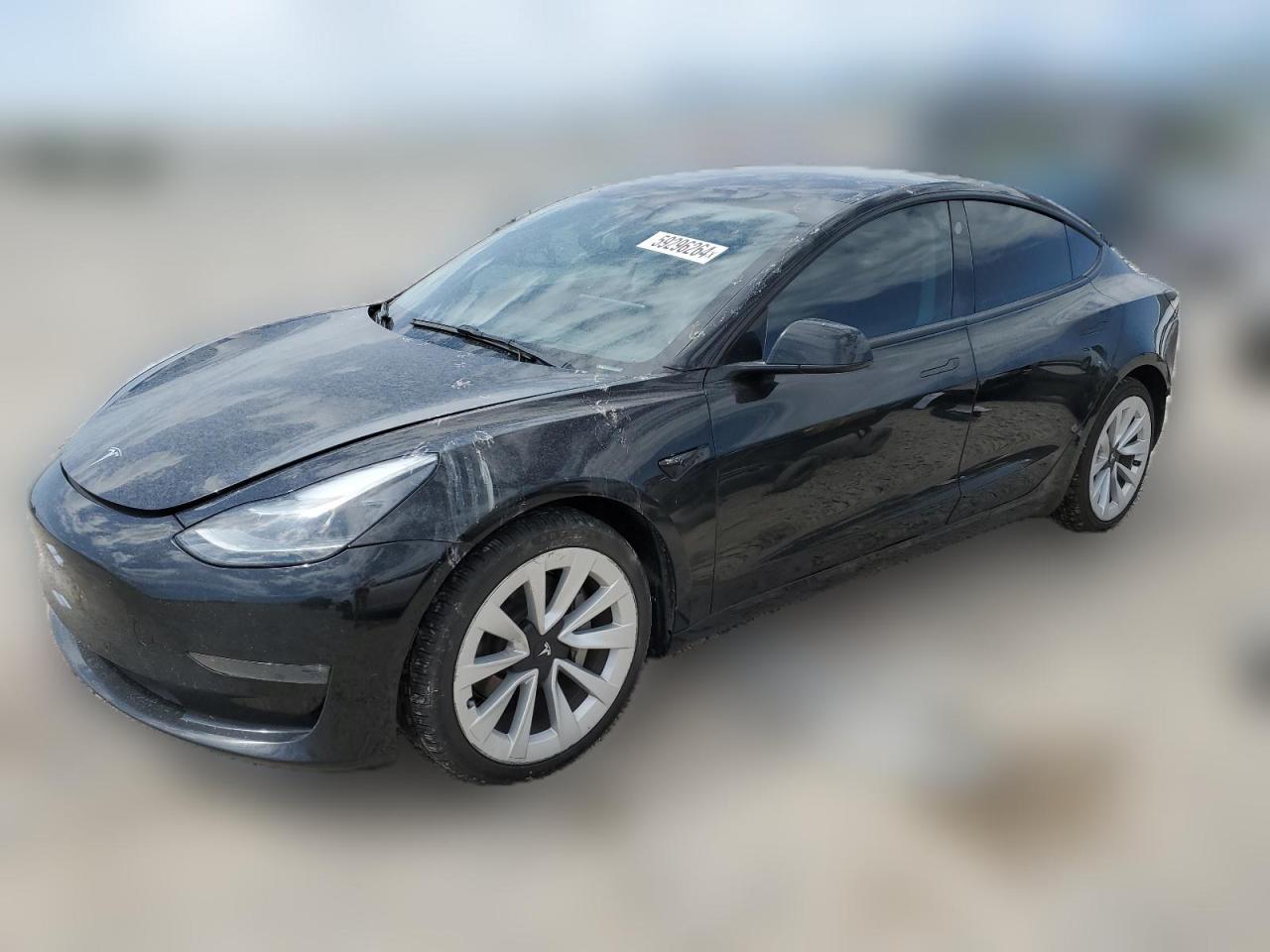 2022 TESLA MODEL 3  VIN:5YJ3E1EB5NF185993