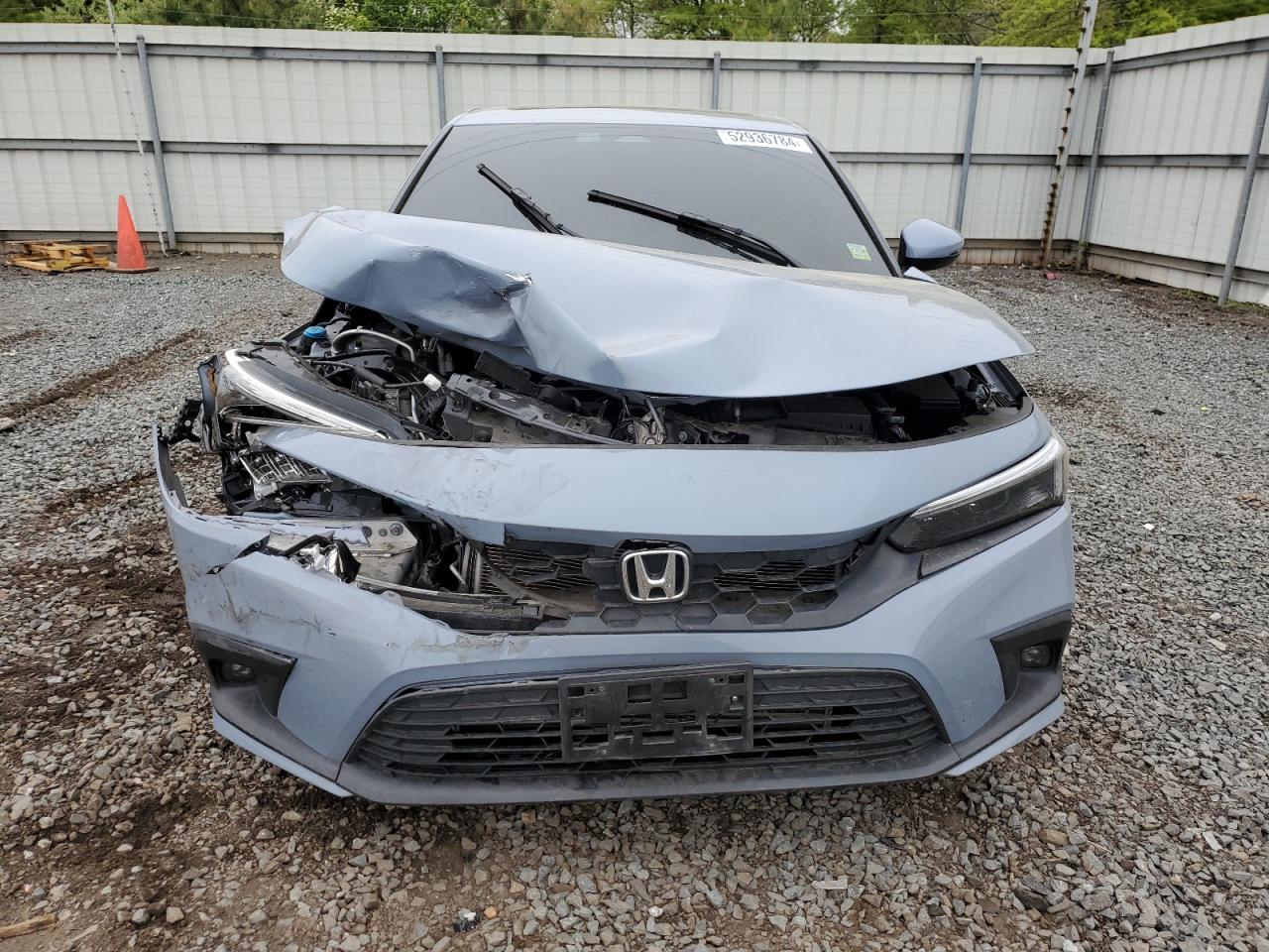2022 HONDA CIVIC SPORT TOURING VIN:19XFL1G84NE009740