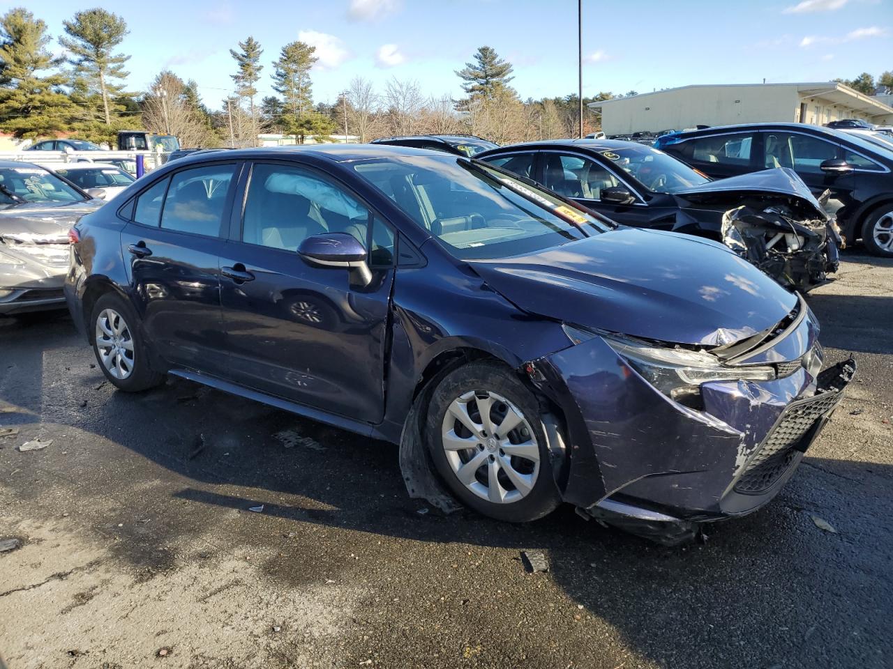 2022 TOYOTA COROLLA LE VIN:5YFEPMAE7NP383743