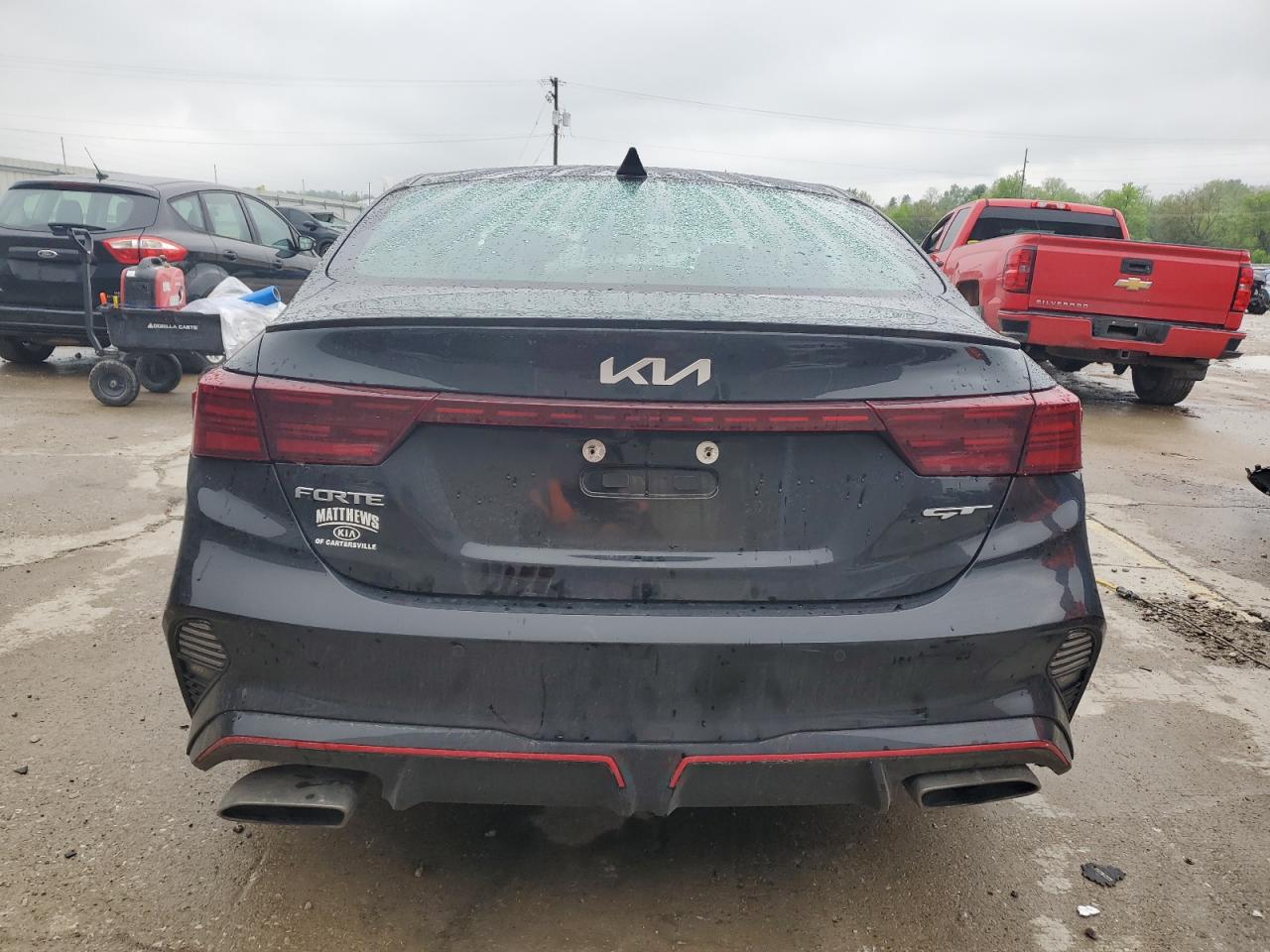 2022 KIA FORTE GT VIN:3KPF44AC8NE443929