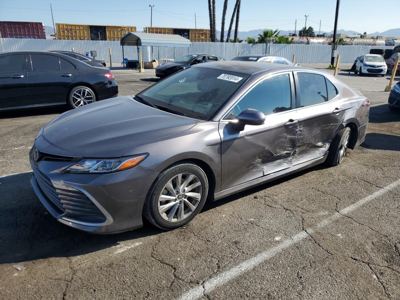 2022 TOYOTA CAMRY LE VIN:4T1C11AK0NU694619