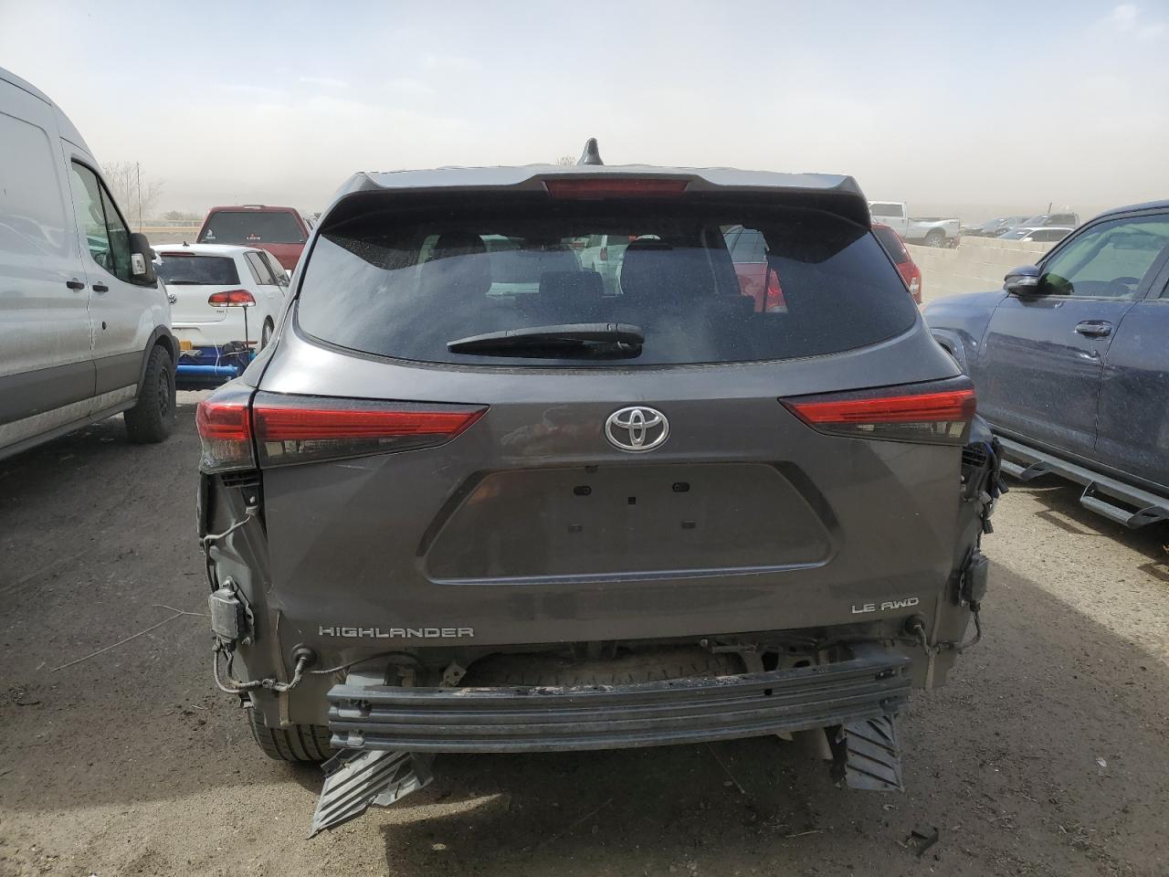 2023 TOYOTA HIGHLANDER L VIN:5TDKDRBH6PS502670