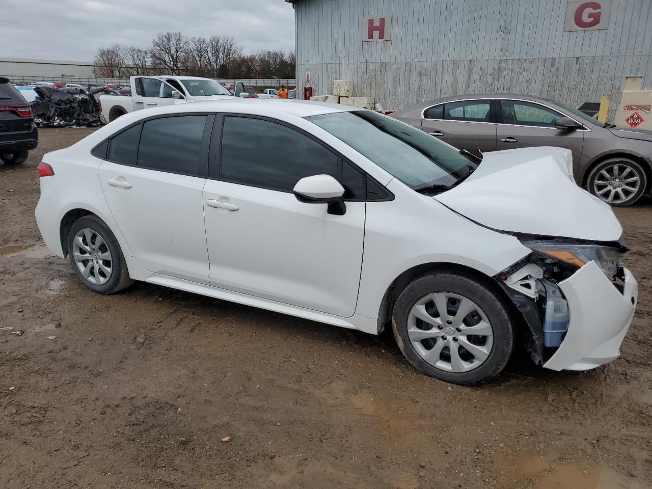 2022 TOYOTA COROLLA LE VIN:5YFEPMAE0NP284651