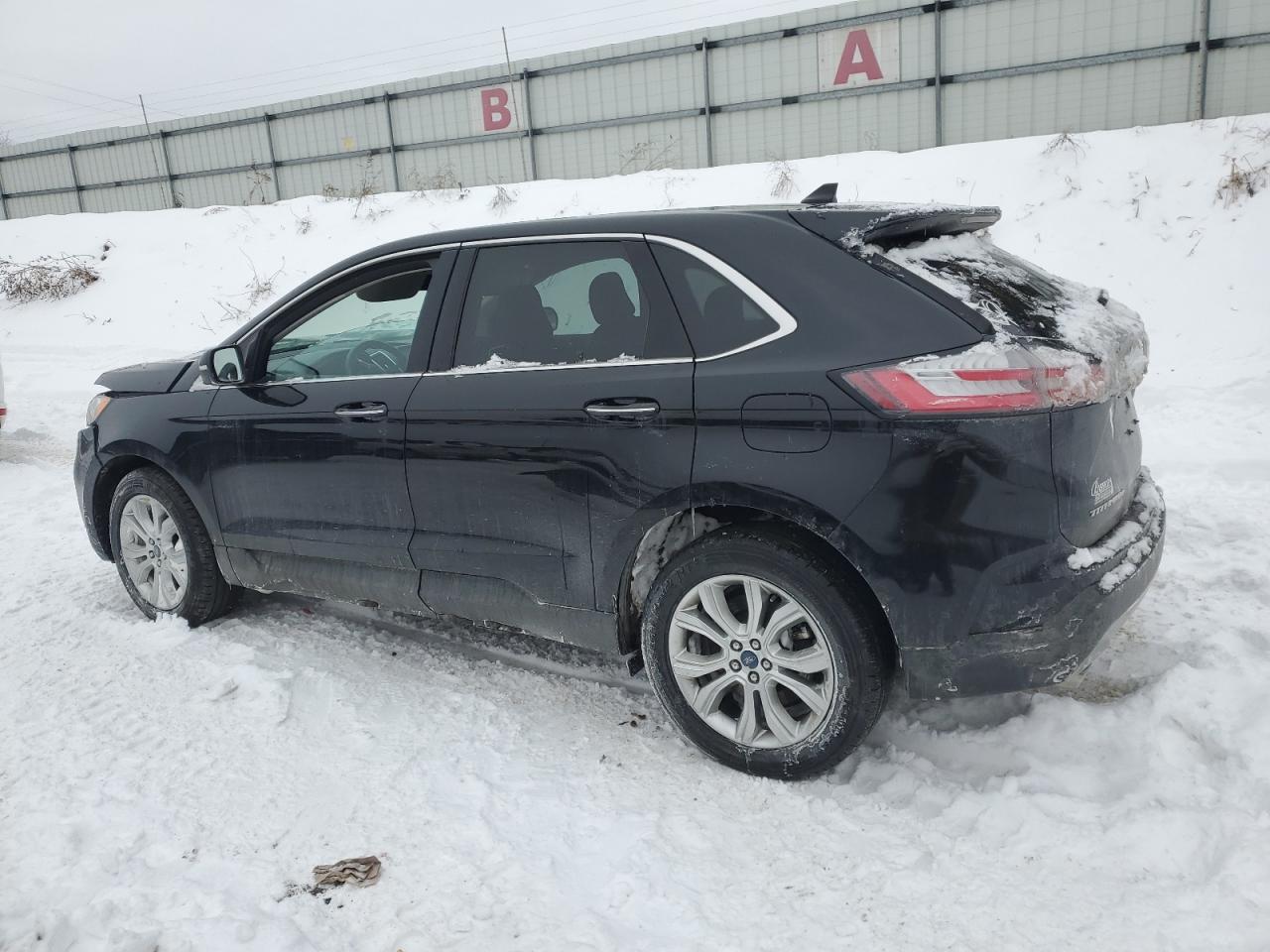 2022 FORD EDGE TITANIUM VIN:2FMPK4K9XNBA30247
