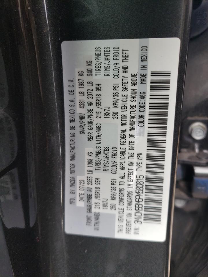 2023 MAZDA CX-30 SELECT VIN:3MVDMBBM6PM580815