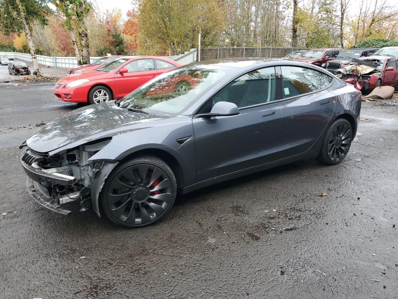 2023 TESLA MODEL 3  VIN:5YJ3E1EC3PF671875