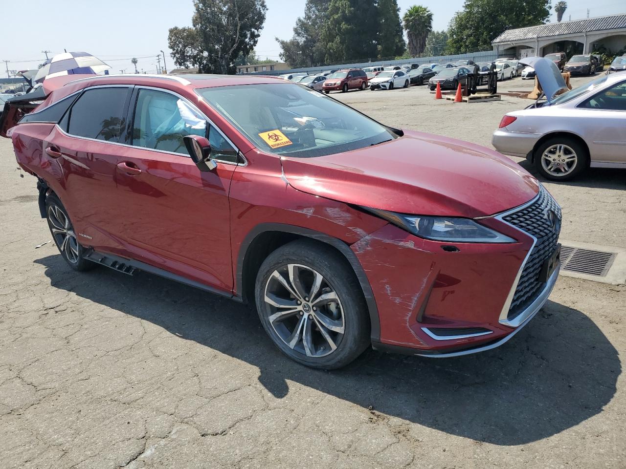 2022 LEXUS RX 450H VIN:2T2HGMDA9NC089620