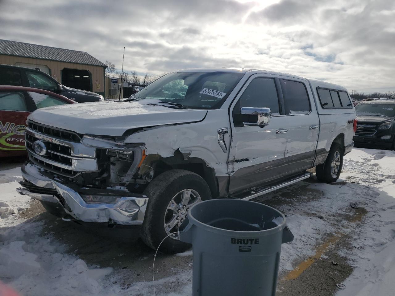 2022 FORD F150 SUPERCREW VIN:1FTFW1E50NKE83651