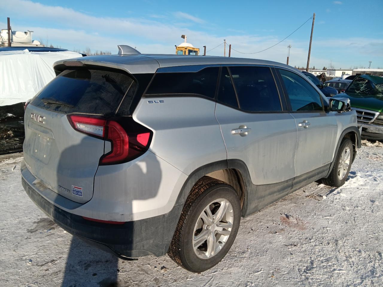 2022 GMC TERRAIN SLE VIN:3GKALTEV3NL142343