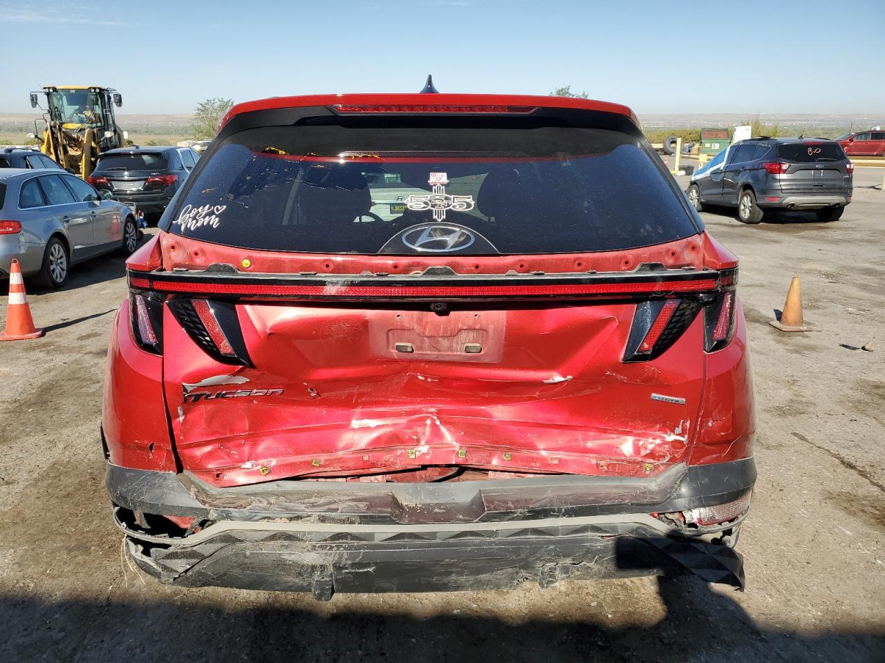 2022 HYUNDAI TUCSON SEL VIN:5NMJFCAE1NH083654