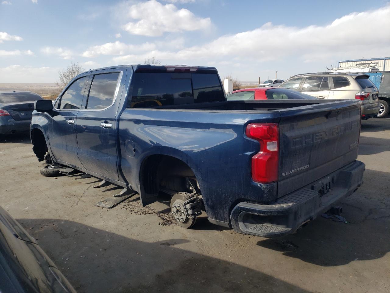 2022 CHEVROLET SILVERADO LTD K1500 HIGH COUNTRY VIN:1GCUYHED5NZ210097