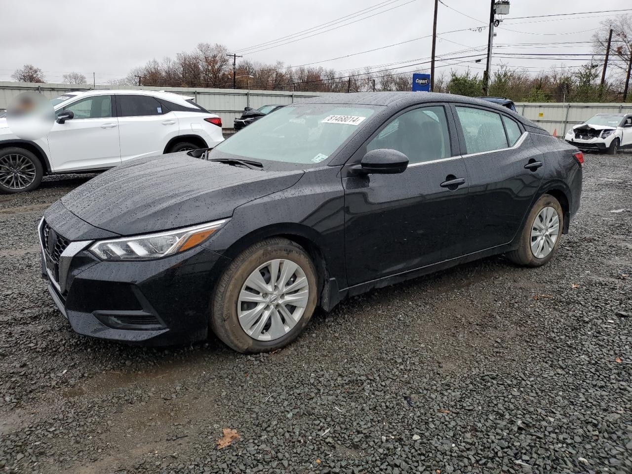 2022 NISSAN SENTRA S VIN:3N1AB8BV9NY277882