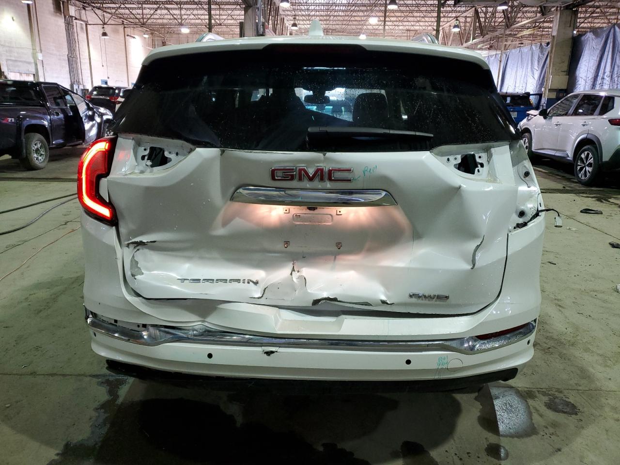 2022 GMC TERRAIN DENALI VIN:3GKALXEV4NL302091