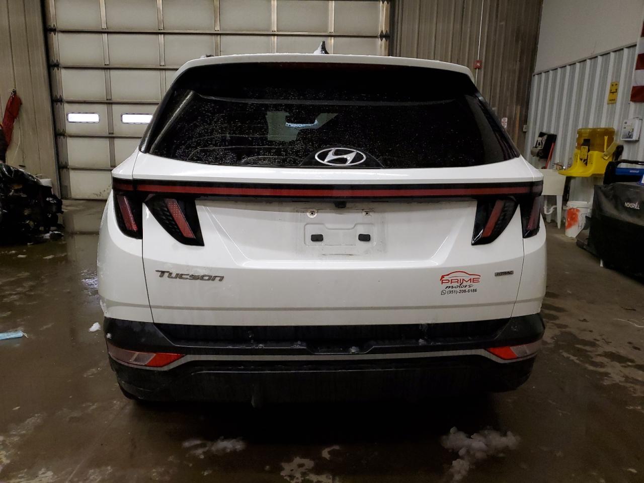 2022 HYUNDAI TUCSON SEL VIN:5NMJFCAE1NH018447