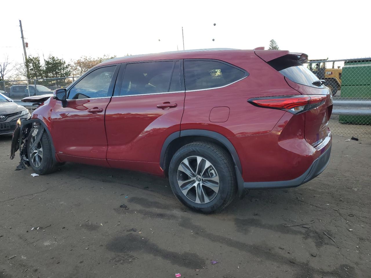 2022 TOYOTA HIGHLANDER HYBRID XLE VIN:5TDGBRCH0NS543478