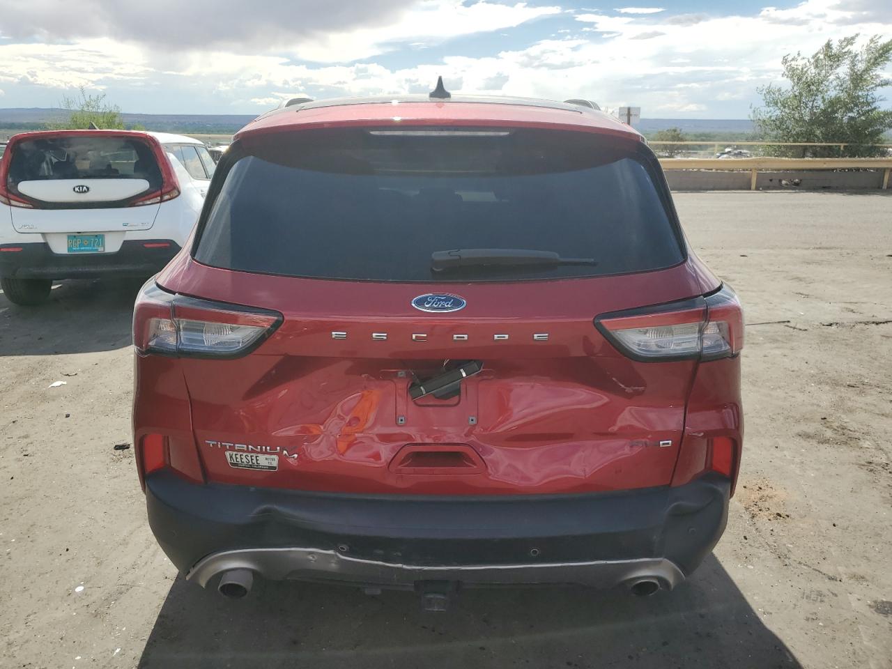 2022 FORD ESCAPE TITANIUM VIN:1FMCU9J90NUA14009