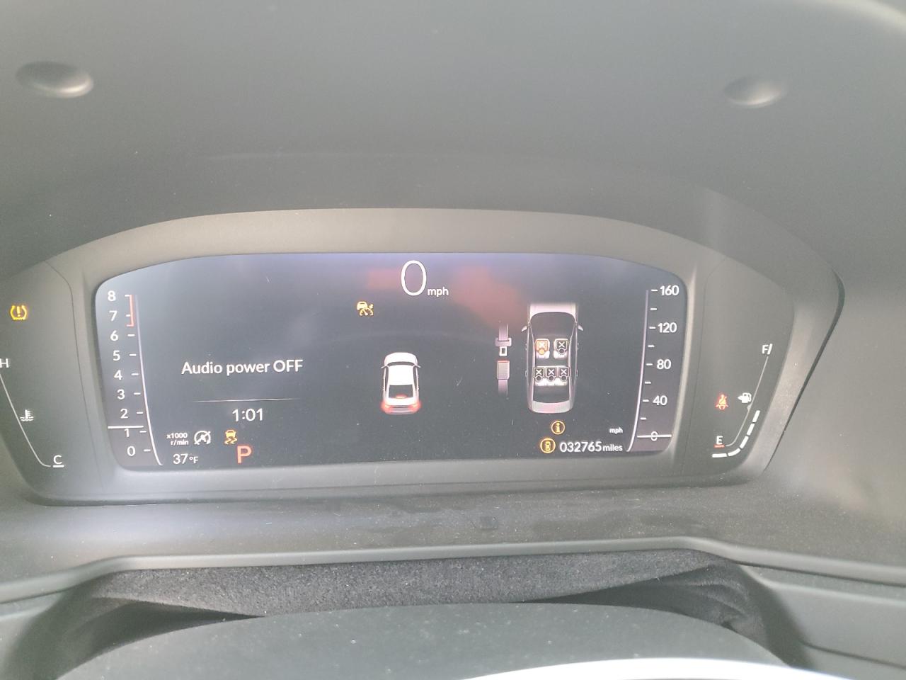 2023 HONDA ACCORD EX VIN:1HGCY1F31PA029073