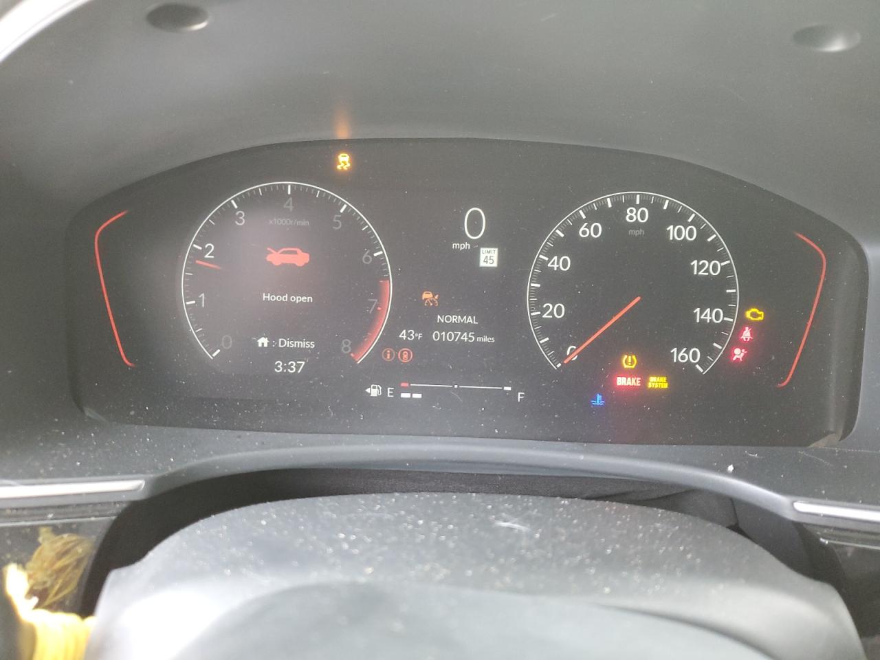 2023 HONDA CIVIC SI VIN:2HGFE1E50PH472860