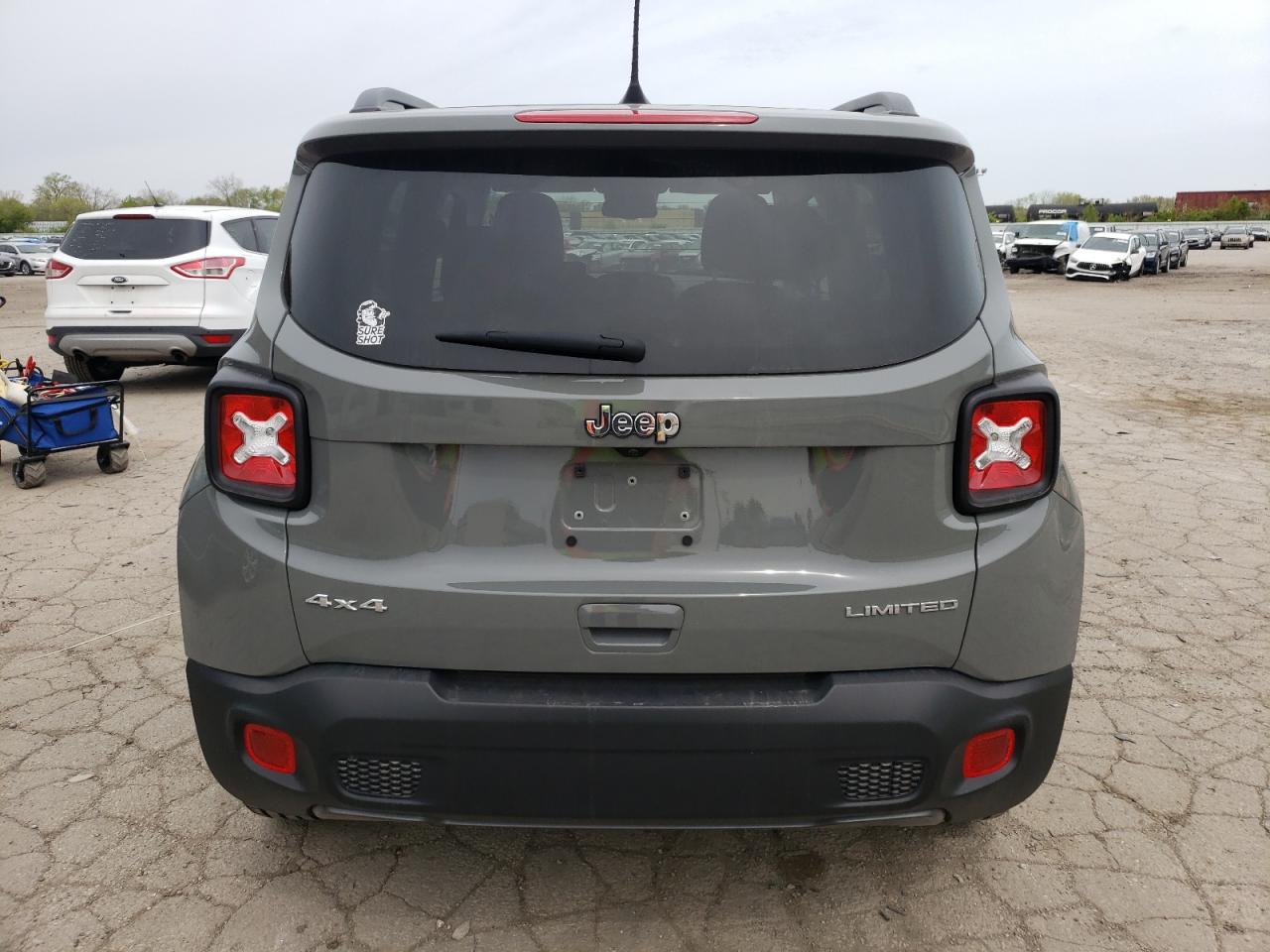 2022 JEEP RENEGADE LIMITED VIN:ZACNJDD16NPN67454