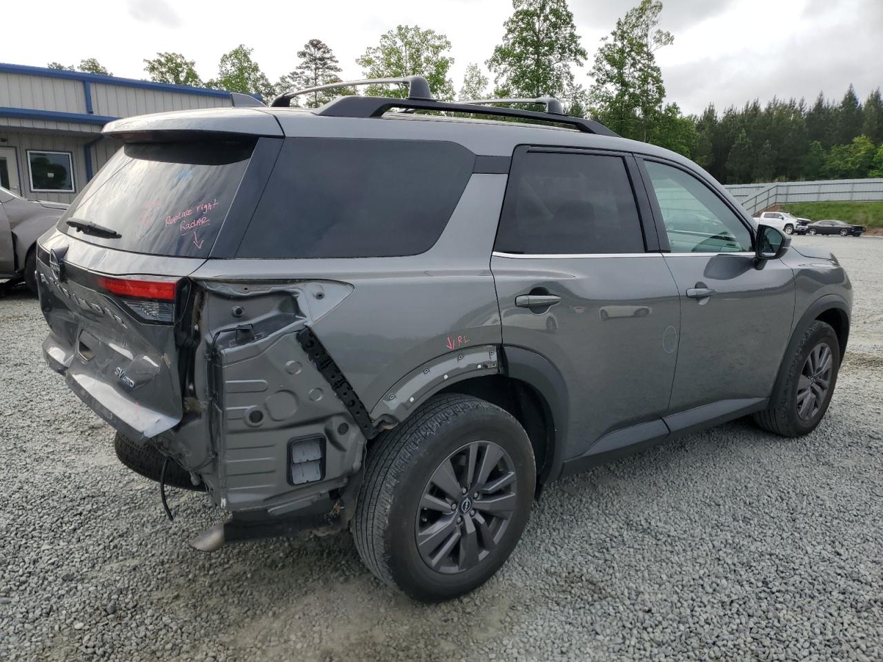 2022 NISSAN PATHFINDER SV VIN:5N1DR3BC6NC248447