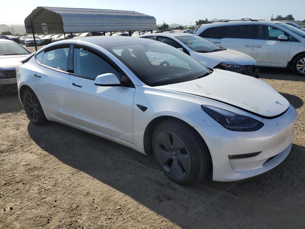 2022 TESLA MODEL 3  VIN:5YJ3E1EB6NF183931