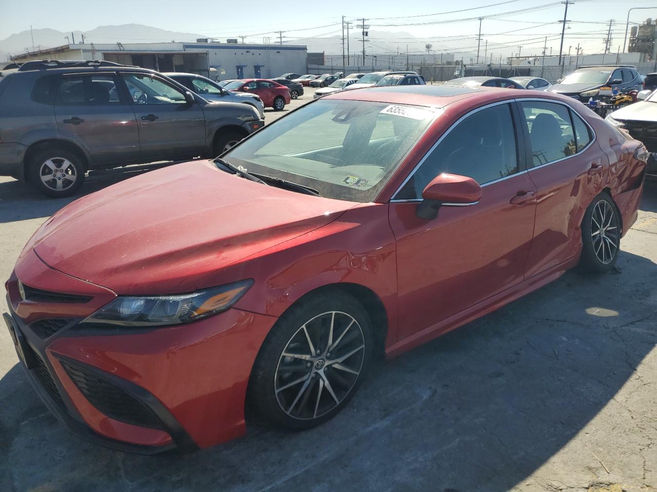 2023 TOYOTA CAMRY SE NIGHT SHADE VIN:4T1S11AK4PU096192