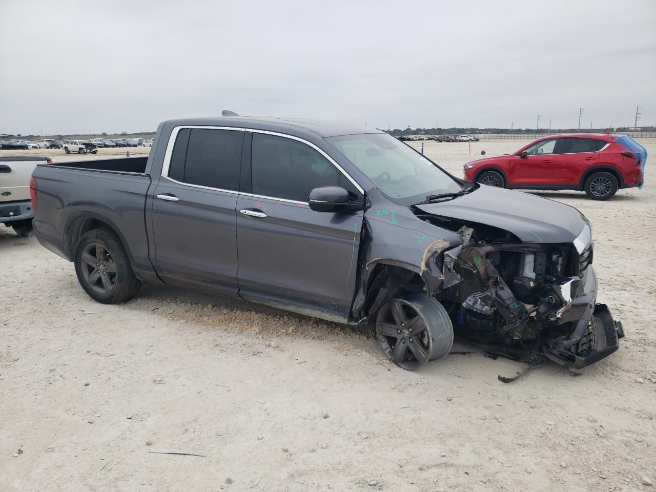 2022 HONDA RIDGELINE RTL VIN:5FPYK3F73NB020620