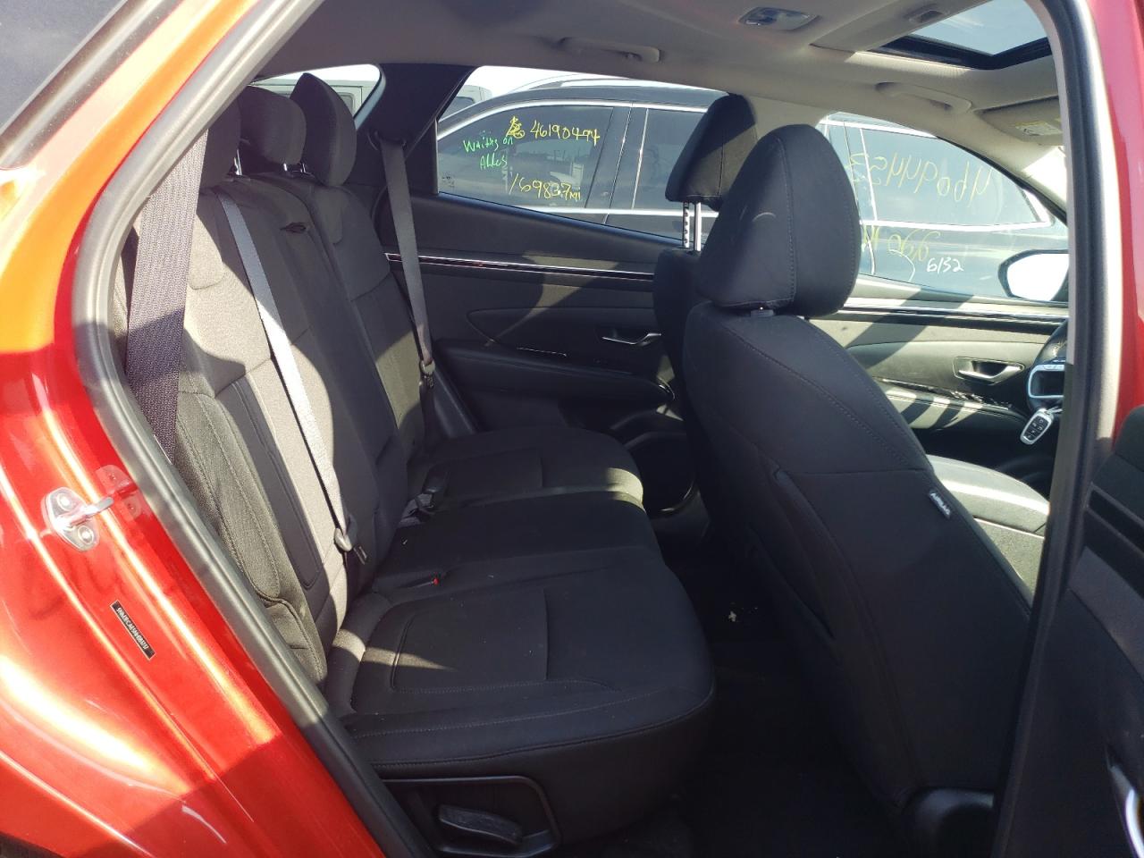 2022 HYUNDAI TUCSON SEL VIN:5NMJFCAE5NH083737