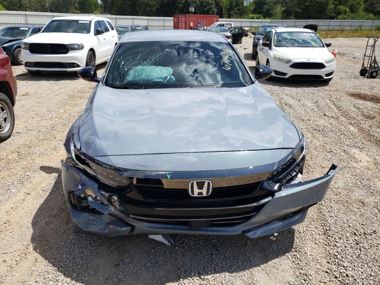2022 HONDA ACCORD HYBRID SPORT VIN:1HGCV3F28NA044338