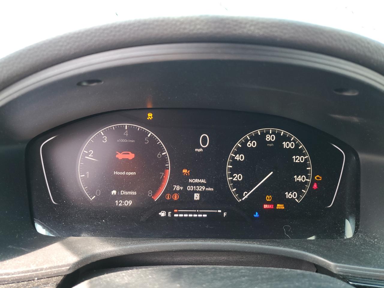 2022 HONDA CIVIC SPORT VIN:19XFL2H87NE002494