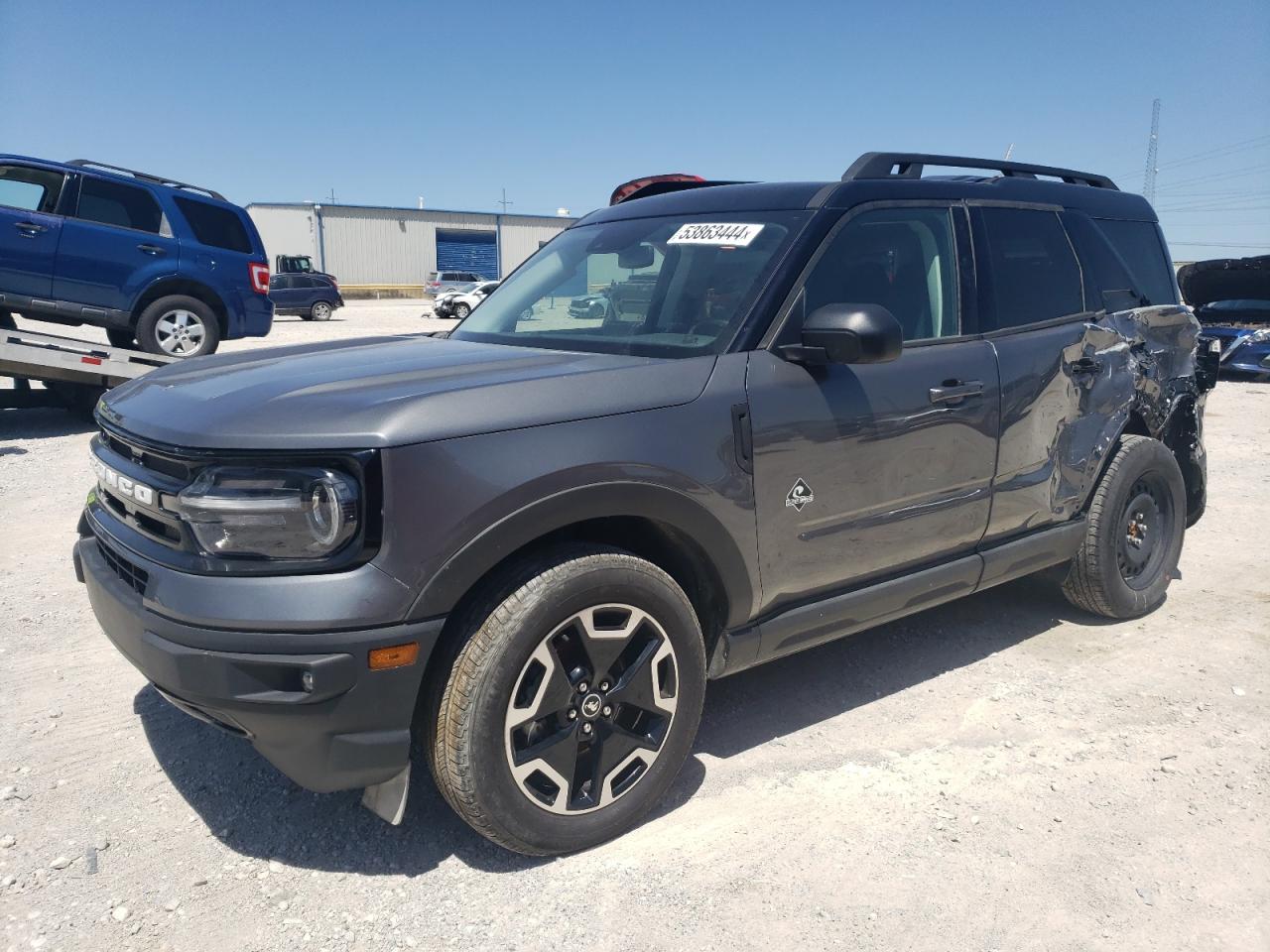 2022 FORD BRONCO SPORT OUTER BANKS VIN:3FMCR9C65NRD76400