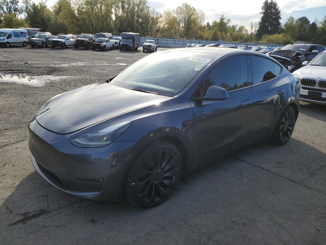 2022 TESLA MODEL Y  VIN:7SAYGDEFXNF540048