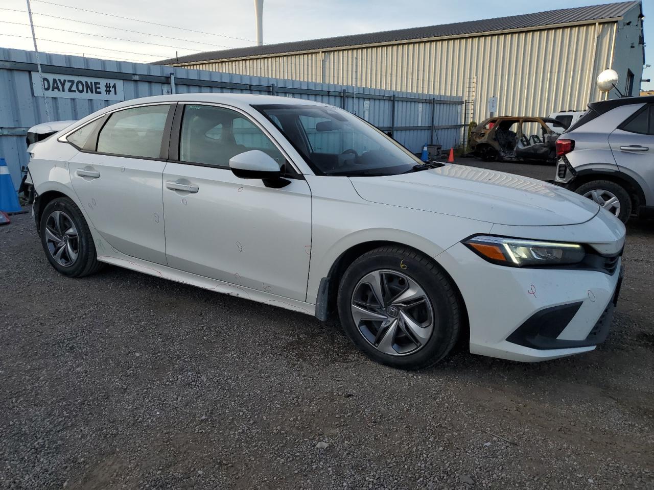 2022 HONDA CIVIC LX VIN:2HGFE2F25NH118324
