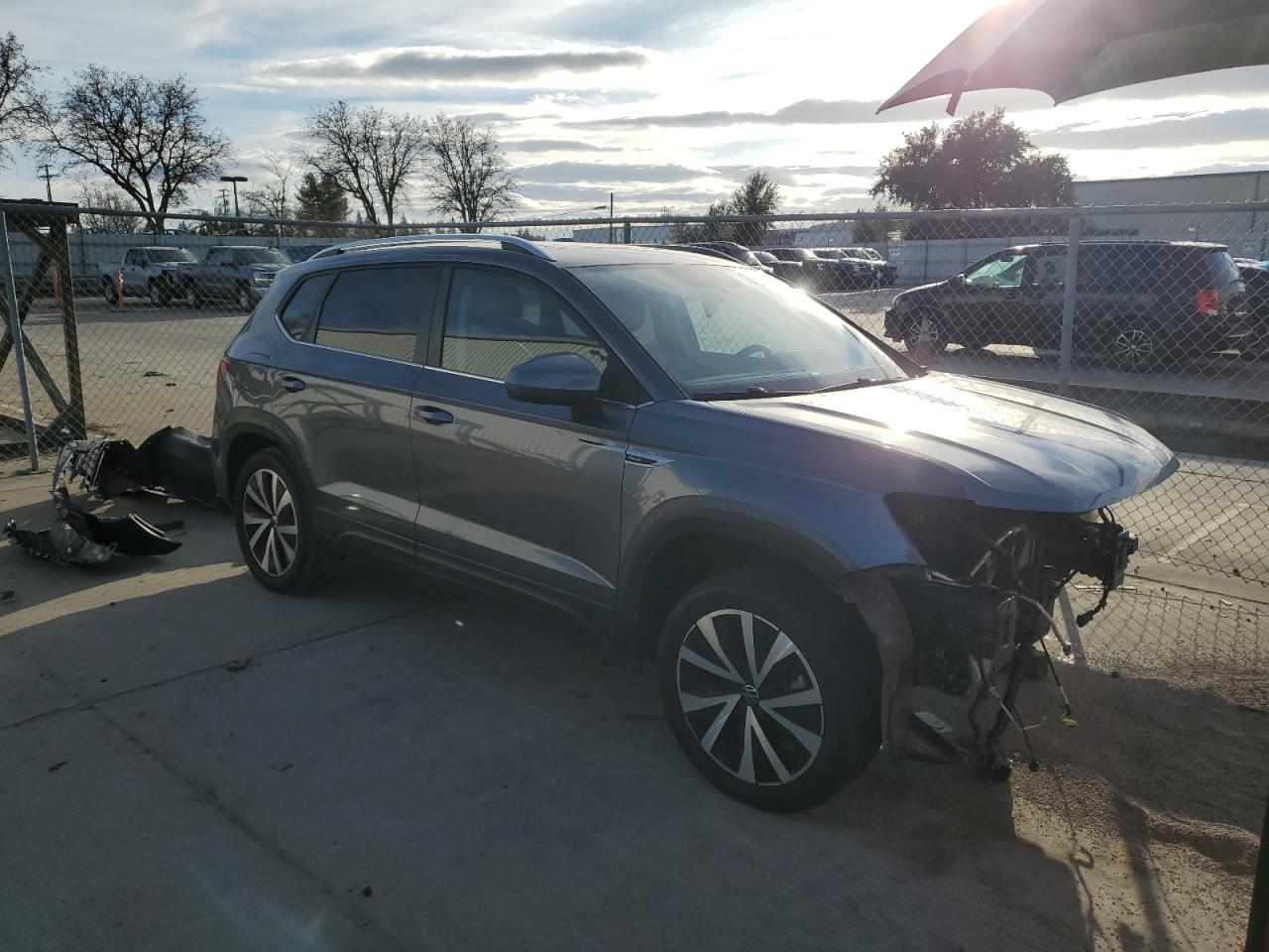 2022 VOLKSWAGEN TAOS SE IQ DRIVE VIN:3VVLX7B22NM013158