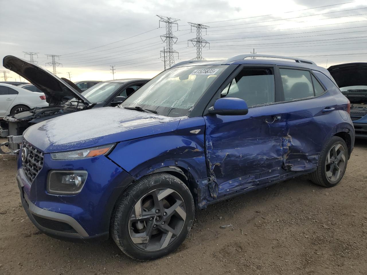 2022 HYUNDAI VENUE SEL VIN:5UX43DP02N9N17615