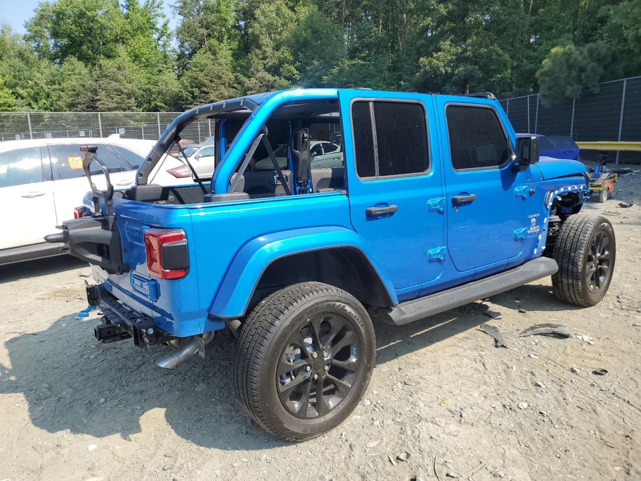 2022 JEEP WRANGLER UNLIMITED SAHARA 4XE VIN:1C4JJXP63NW278755