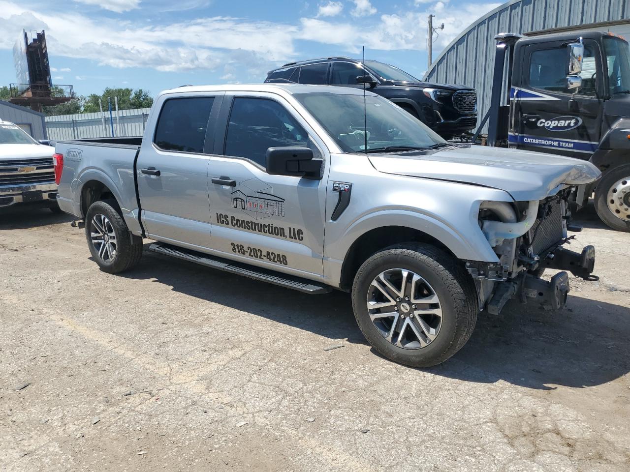 2022 FORD F150 SUPERCREW VIN:1FTFW1E55NKE93477